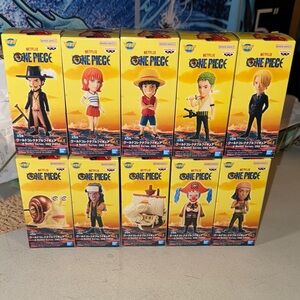 One Piece Action Figure NETFLIX Collection - 10 full set